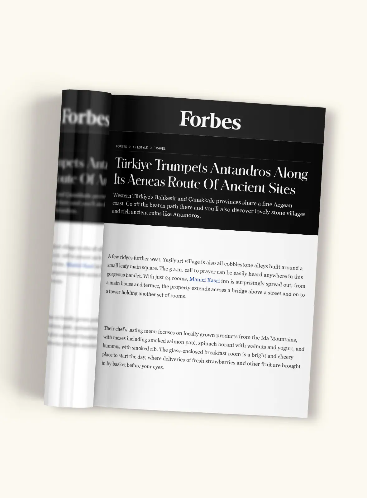 Forbes 2024 — Manici Kasrı haberi