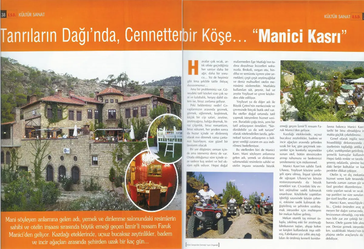 Sanat 2006 — Manici Kasrı haberi